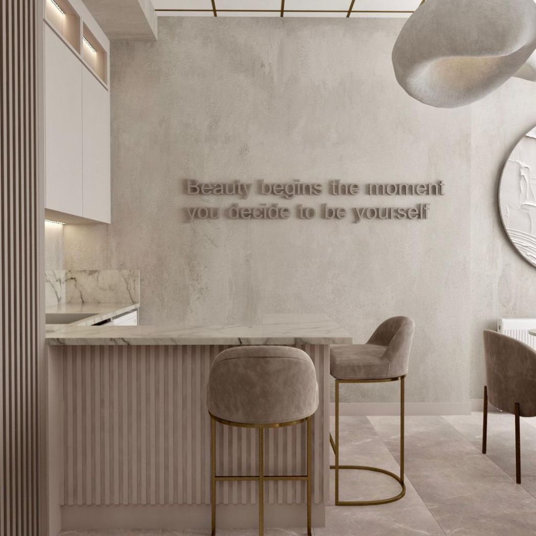 Elegantes Studio-Interieur im House of Beauty by &Ouml;zlem Selvi